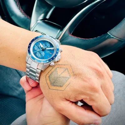Fossil Autocross Multifunction Stainless Steel Watch